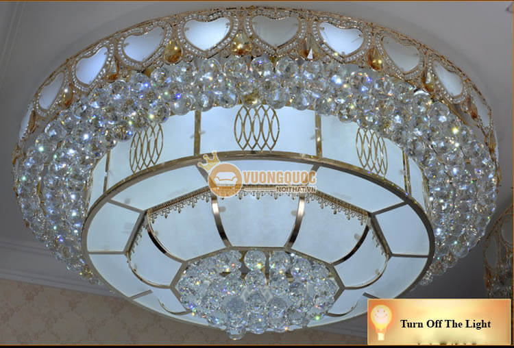 Đèn ốp trần nhập khẩu thiết kế sang trọng độc đáo CM218-14